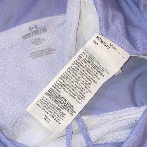 UNDER ARMOUR Fly By Elite 5'' Shorts Lightweight Powder Blue Womens Medium - Picture 6 of 12